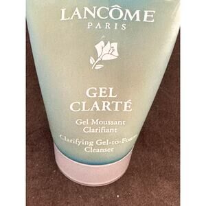 NIB Lancome Gel Clarte Clarifying Gel to Foam Cleanser 2 oz